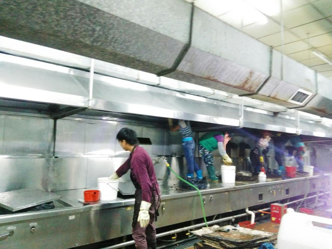 厨房油烟管道清洗 